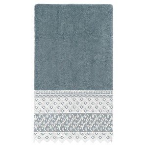 Linum Home Textiles 100% Turkish Cotton AIDEN Embellished Towel Set - 1 of 2