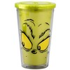 Grinch Big Face 16 oz. Acrylic Cup with Straw - 2 of 4