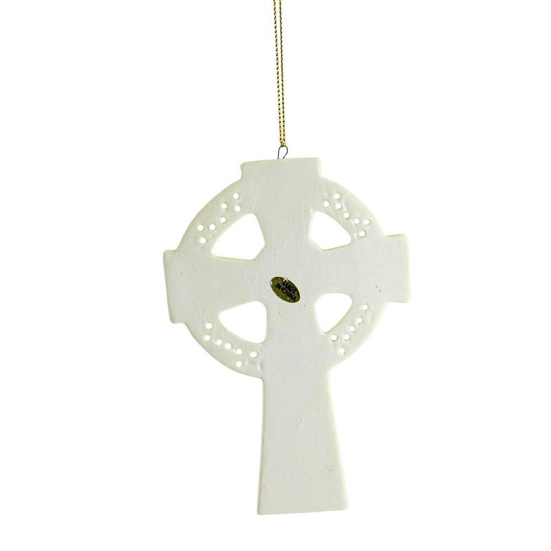 4.75 In Irish Cross Saint Patrick's Day Shamrock Tree Ornaments, 3 of 4