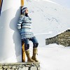 Tipi Toe Womens 3 Pairs Winter Cushioned Solid Colors Pattern Knee High With Buttons Cotton-Blend Boot Socks - 4 of 4
