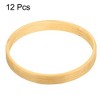 Unique Bargains Bamboo Handmade DIY Craft Wedding Dream Catcher Floral Hoops 12 Pcs - 3 of 3