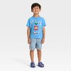 Toddler Boys' LEGO® Short Sleeve Graphic T-Shirt - Blue - 4 of 4