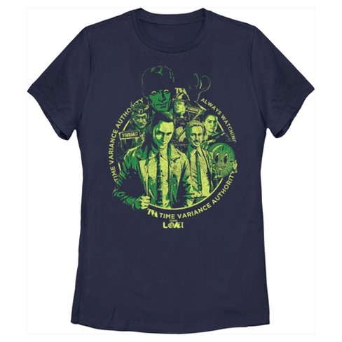 Women's Marvel Loki Time Variance Authority Agents T-Shirt - image 1 of 4