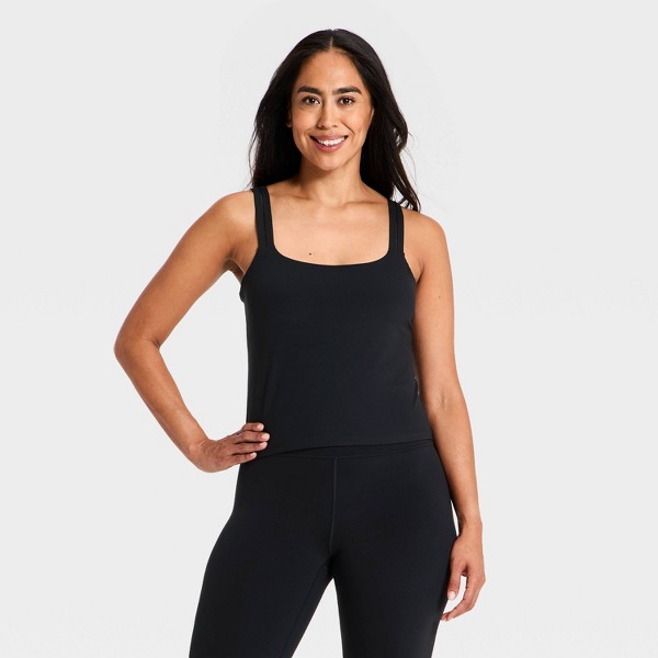 Top de tirantes con ribete de escalera suave de uso diario para mujer - All In Motion™ 4