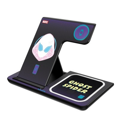 Keyscaper Marvel Spider-Gwen Grid 15-Watt 3 in 1 Charging Station