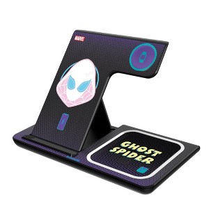 Keyscaper Marvel Spider-Gwen Grid 15-Watt 3 in 1 Charging Station - 1 of 4