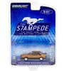 1980 Ford Mustang Cobra Dark Chamois Brown Metallic with Hood Graphic 1/64 Diecast Model Car by Greenlight - 3 of 3