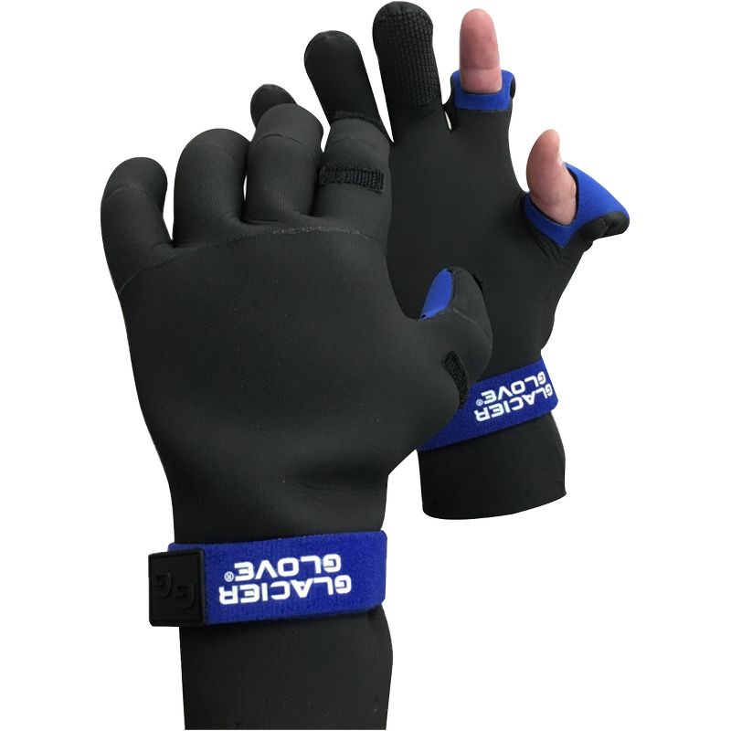 Glacier Glove Waterproof Slit Finger Pro Angler Gloves, 1 of 5