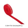 Unique Bargains Gift Wrap Ribbons Polyester Red 179.13"x0.39" 1 Pc - 3 of 4