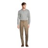 Lands' End School Uniform Men's Long Sleeve Interlock Polo Shirt - 4 of 4