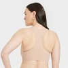 Women's Luxury Collection Bonded Microfiber Racerback Scoop Bralette - Auden™ - 4 of 4