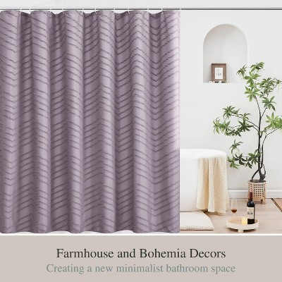 LunaLulinlk Purple Shower Curtains