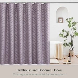 LunaLulinlk Purple Shower Curtains - 1 of 4