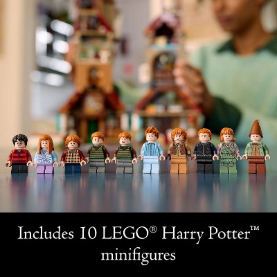 Детские конструкторы LEGO Harry Potter The Burrow - Collectors' Edition, Weasley House Building Set 76437 — фото 5