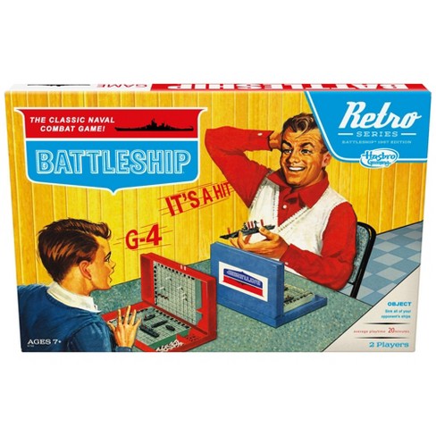  Battleship Classic Board Game, Strategy Game for Kids Ages 7  and Up, Fun for 2 Players : Toys & Games