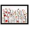 19" x 13" Beautiful Growth Poppy Floral and Botanical Framed Wall Art White/Red - Wynwood Studio - 3 of 4