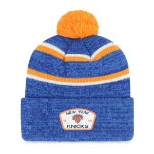 NBA New York Knicks Couliour Knit Beanie with Pom - 1 of 2