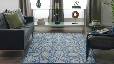 Bohemian Bliss Multicolor Floral 8' x 10' Synthetic Area Rug