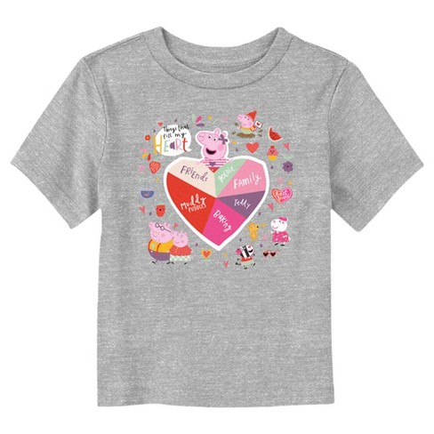 Peppa pig t shirts best sale for toddlers