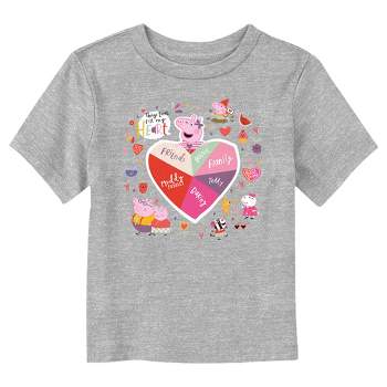 Toddler's Peppa Pig Things That Fill My Heart T-Shirt