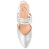 Journee Collection Women's Brinney Ballet Pointed Toe Pull On Flats - 4 of 4