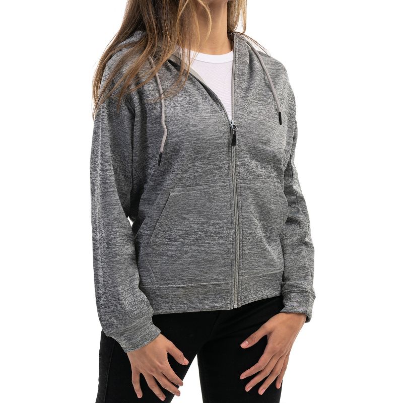 Women’s Full Zip Hooded Sweatshirt by Mio Marino, 1 of 7