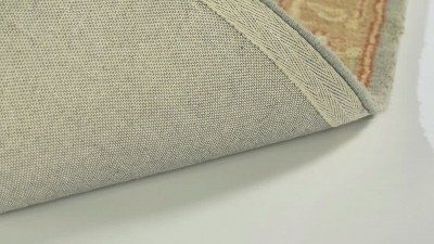 Handmade Blue and Beige Wool Tufted 8' x 10' Area Rug