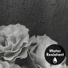Americanflat 71" x 74" Shower Curtain, Moody Roses by Chaos & Wonder Design - 3 of 4
