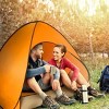 Pop Up Beach Tent Sun Shade Shelter Anti-UV Automatic Waterproof Tent Canopy for 2/3 Man - 3 of 4