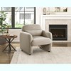 Grungis Boucle Accent Chairs,Living Room Chairs with 1 Matching Pillow and Plywood Frame,Comfy Chairs for Living Room,Bedroom - 4 of 4