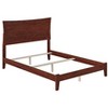 AFI Furnishings Metro Full Traditional Bed with Open Footboard and Turbo Charger in Walnut - 4 of 4
