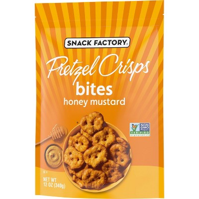 Snack Factory Pretzel Crisps Honey Mustard - 12oz