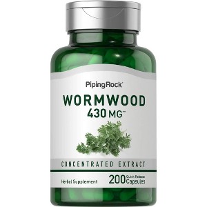 Piping Rock Wormwood 430 mg | 200 Capsules - 1 of 4