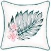 Palm Floral Accent Pillow - 3 of 4