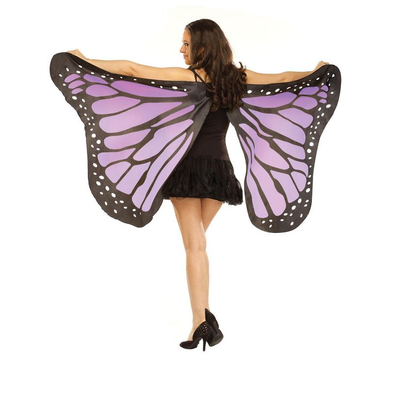 Fun World Butterfly Adult Wings (Orchid), 2 of 3