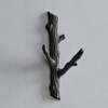 Danya B Brown Cast Iron Tree Branch Double Wall Mount Coat Hooks (Set of 2) - 4 of 4
