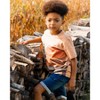 Deux par Deux Boy French Terry Denim Short Dark Denim Blue - 2 of 4