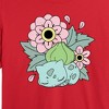 Women's - Pokémon - Bulba Flowers Cropped Graphic T-Shirt - 2 of 4