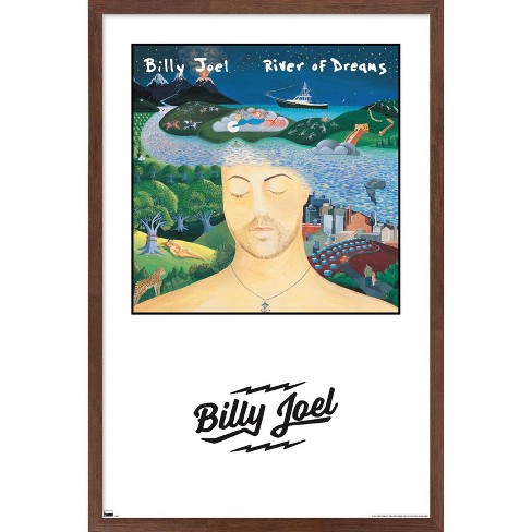 Trends International Billy Joel - River of Dreams Album Series Framed Wall Poster Prints - image 1 of 4