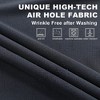 Men's UPF 50+ Long Sleeve Sun Protection Fishing Shirts Long Sleeve Travel Work Shirts for Men Button Down Shirts with Pockets - 3 of 4