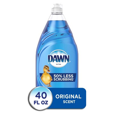 Dawn Ultra Dishwashing Liquid Dish Soap, Original Scent - 40 fl oz
