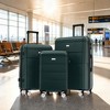 Lyngins 20/24/28 Inch 3 PCs Carry on Luggage Sets with Handle Password Lock,Suitcases Sets for Family Trips - 2 of 4