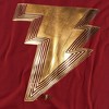 Shazam! Fury Of The Gods Realistic Shazam Logo Adult T-Shirt - 2 of 4