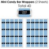 Big Dot of Happiness 2025 Light Blue Graduation Party Candy Favor Sticker Kit - 304 Pieces - 3 of 4