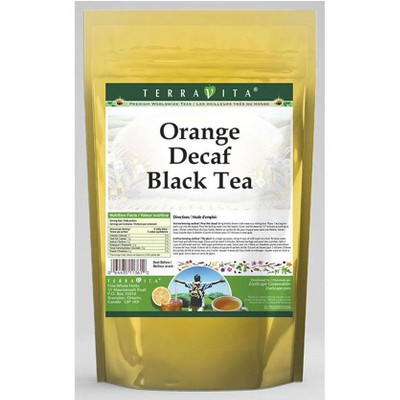 TerraVita Orange Decaf Black Tea (50 tea bags, ZIN: 530623, 1-Pack)