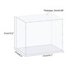 Unique Bargains Acrylic Assembly Dustproof Collectibles Showcase with lid - 2 of 3
