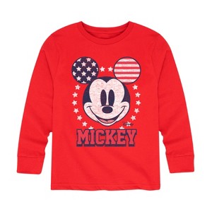 Boys' - Disney - Americana Long Sleeve Graphic T-Shirt - 1 of 4