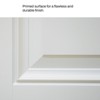 SpassWay 36"W*80"H Exterior Frosted Glass Prehung Front Entry Door Primed Interior Fiberglass Entrance Door - 2 of 4