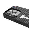 MLB National League Teams Text Backdrop Bump Cell Phone Case for Apple iPhone - 4 of 4