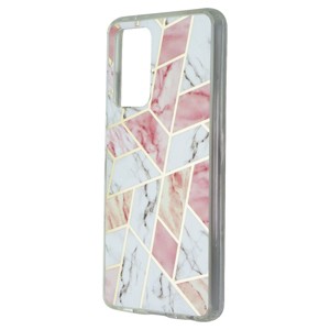 MyBat Geometric Case for Samsung Galaxy A52 5G - Pink / White - 1 of 1